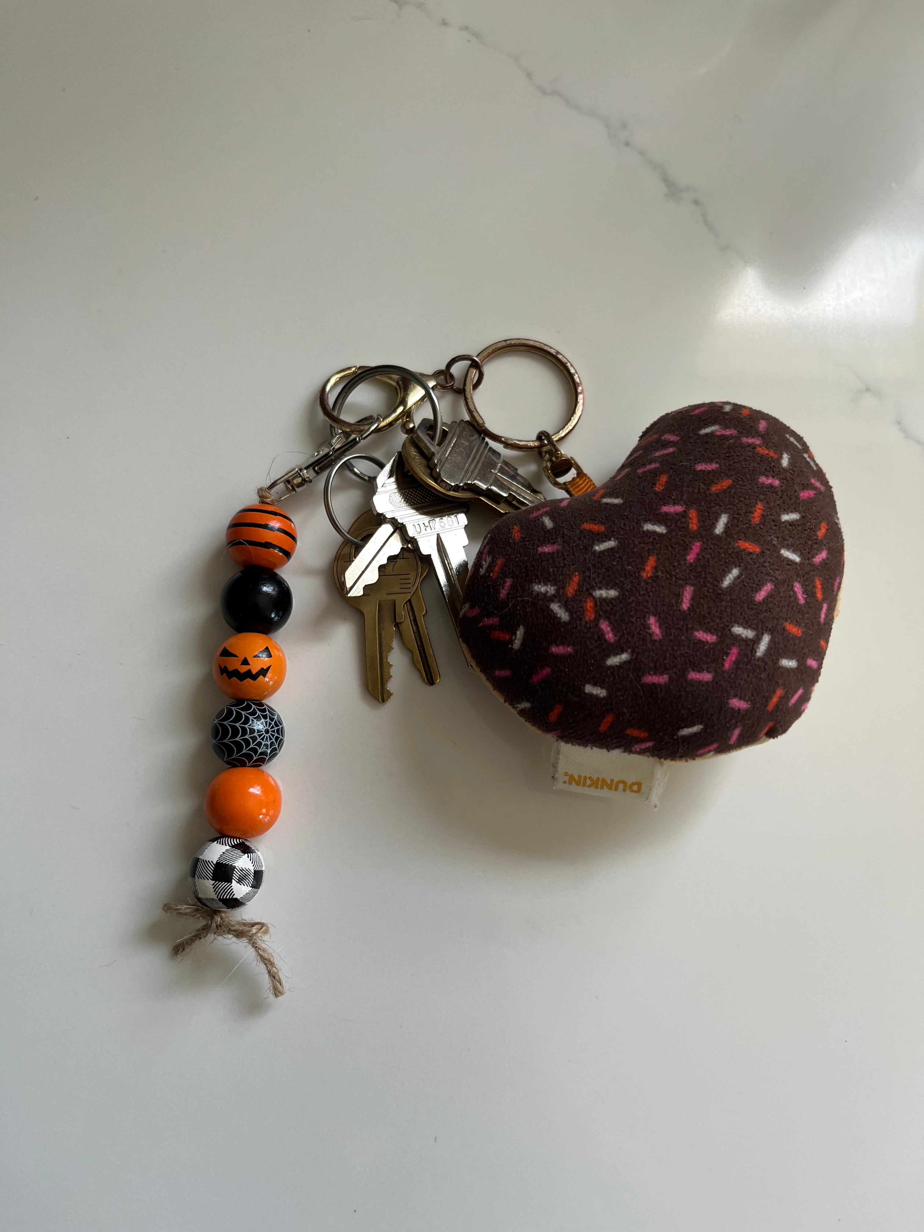Halloween Beaded Keychain (Random)